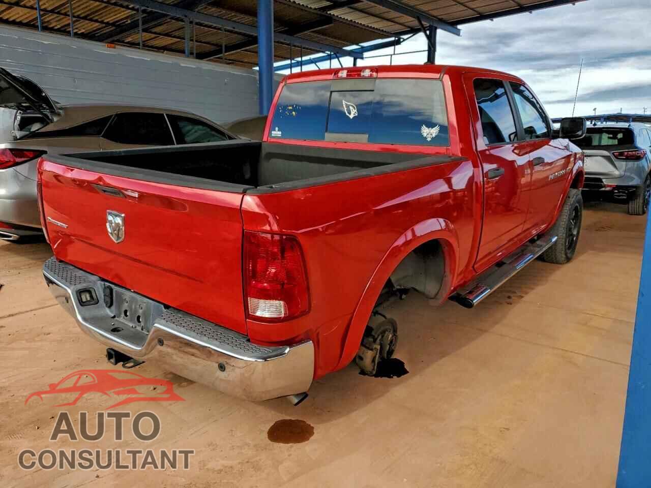 DODGE RAM 1500 2012 - 1C6RD6LT4CS190261