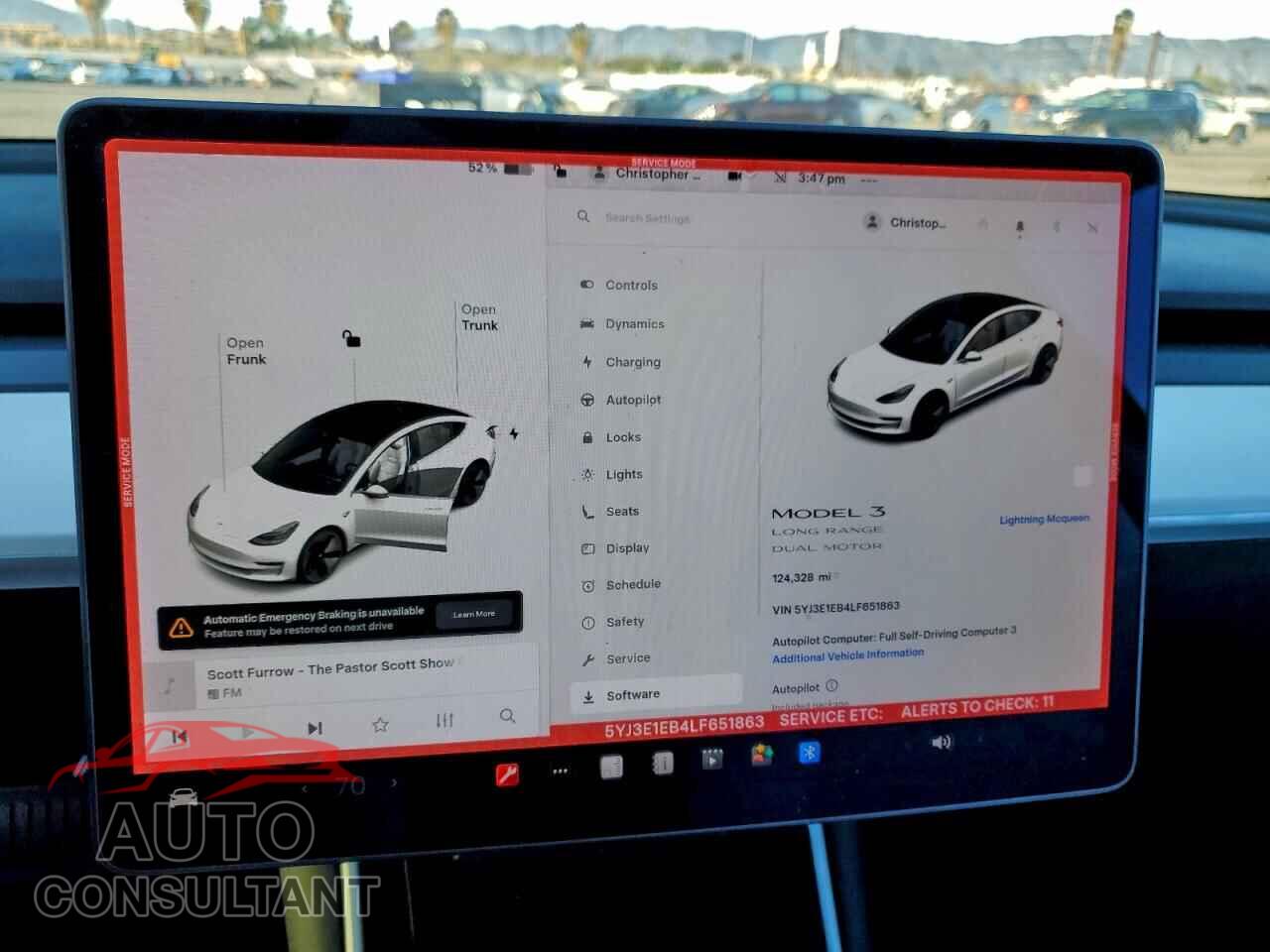 TESLA MODEL 3 2020 - 5YJ3E1EB4LF651863
