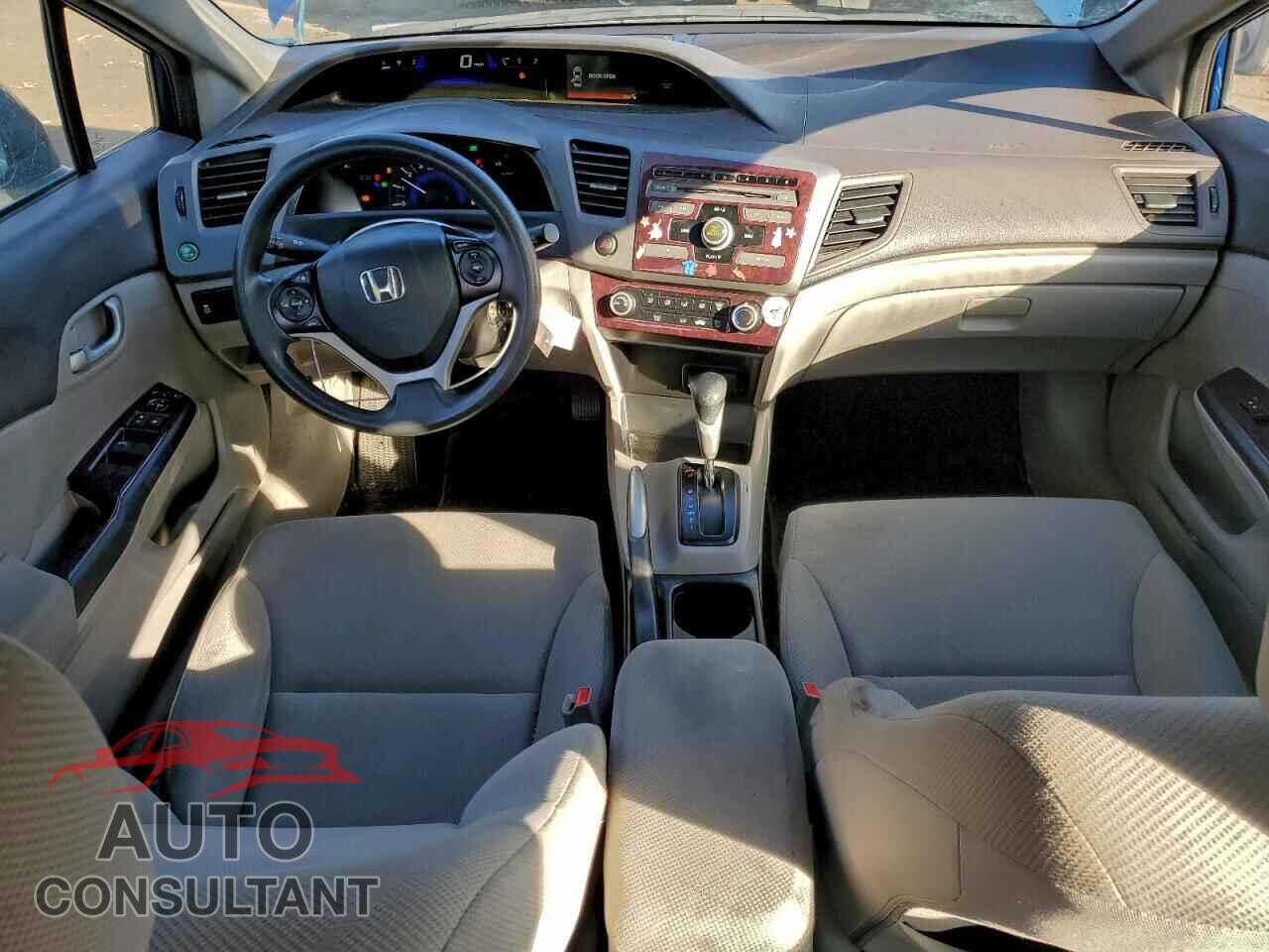 HONDA CIVIC 2012 - 19XFB2F52CE352902
