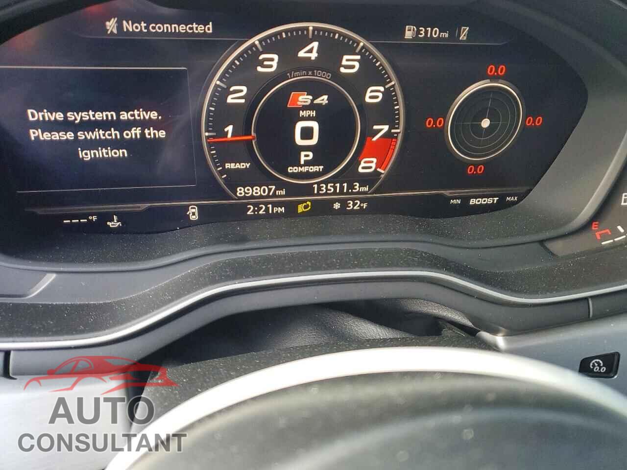 AUDI S4/RS4 2018 - WAUC4AF46JA233715