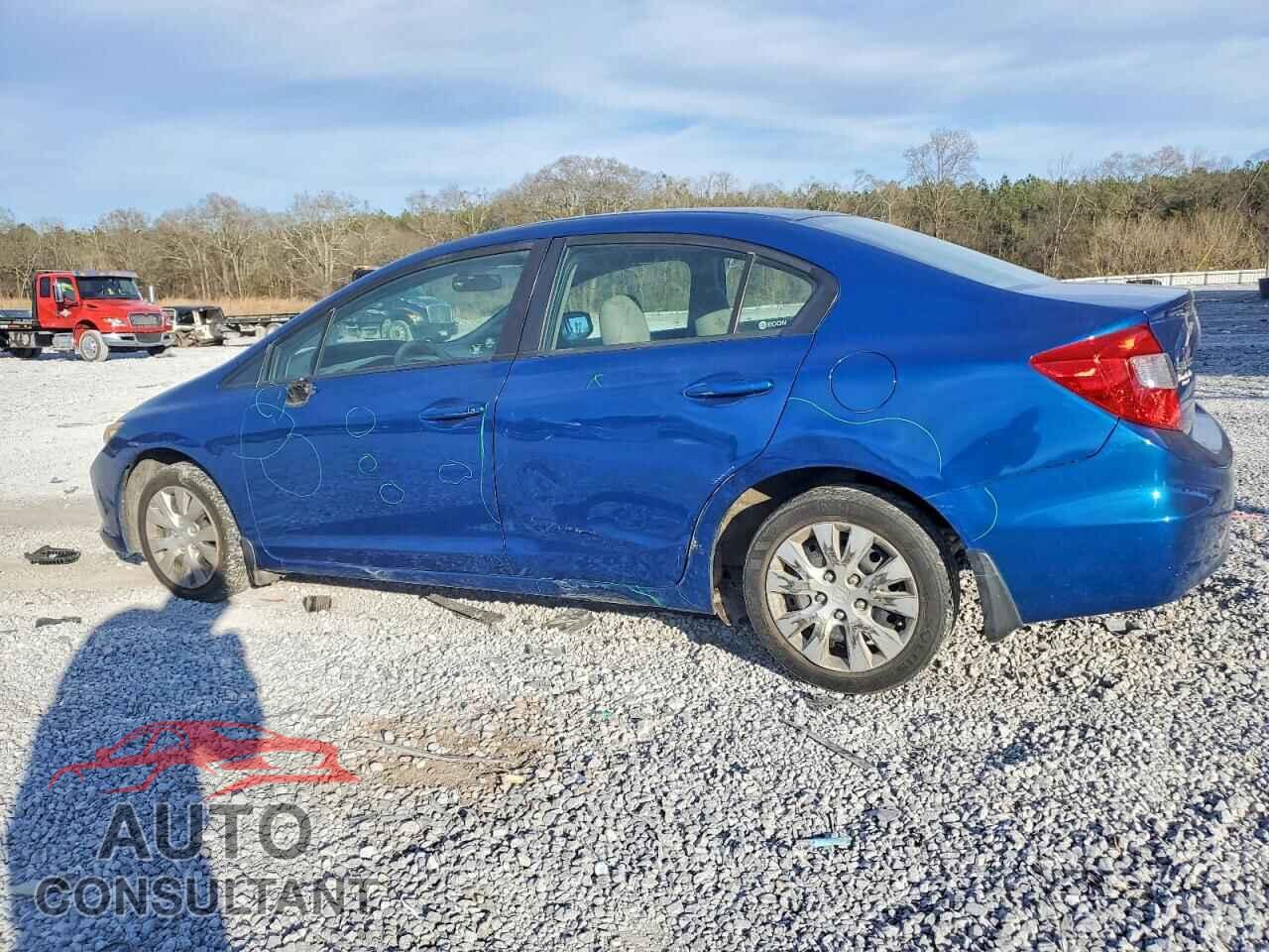 HONDA CIVIC 2012 - 19XFB2F55CE080622