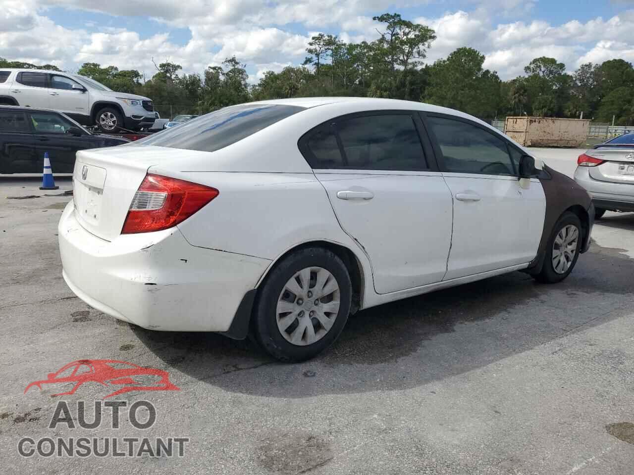 HONDA CIVIC 2012 - 19XFB2F58CE047372