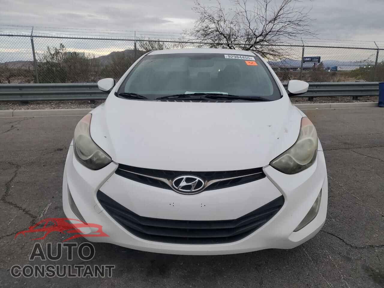 HYUNDAI ELANTRA 2013 - KMHDH6AEXDU007474