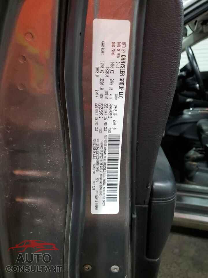 DODGE DURANGO 2012 - 1C4RDJDG1CC148038