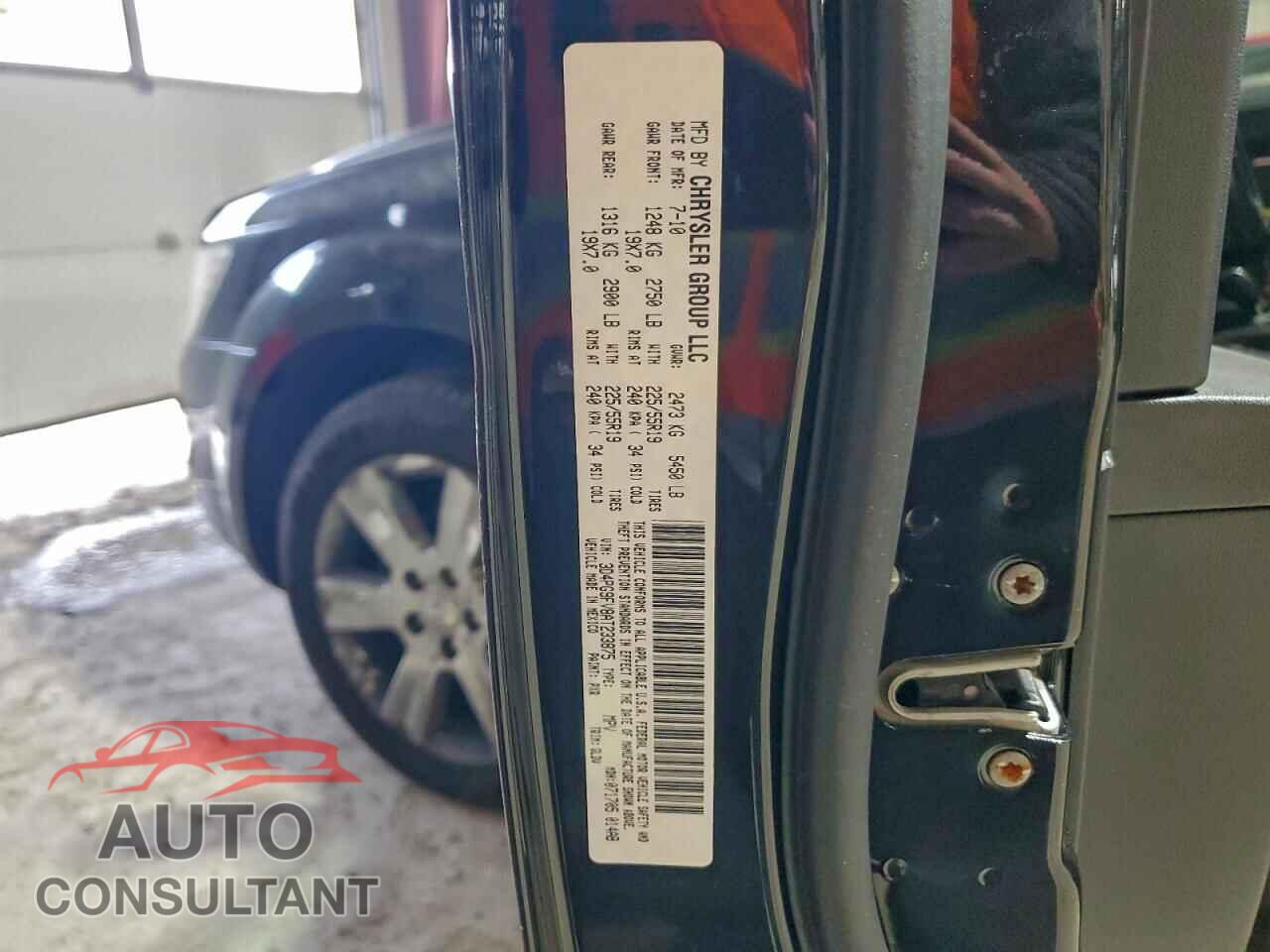 DODGE JOURNEY 2010 - 3D4PG9FV8AT233875