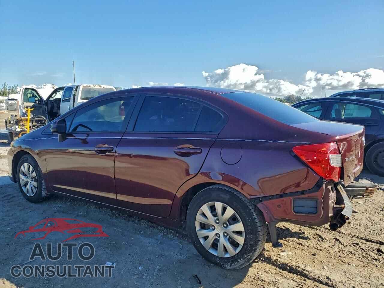 HONDA CIVIC 2012 - 19XFB2F52CE319219