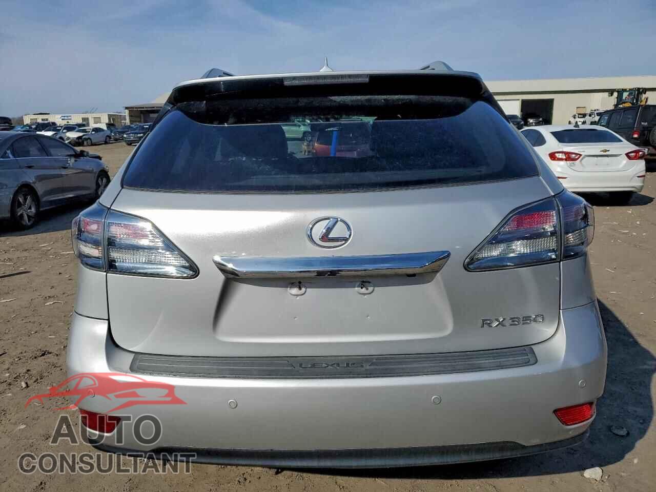 LEXUS RX350 2012 - 2T2BK1BA6CC152157