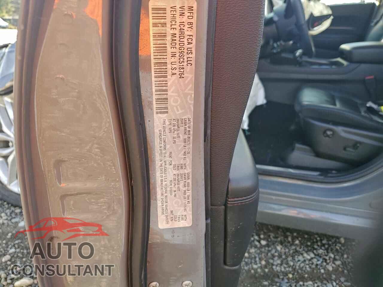 DODGE DURANGO 2025 - 1C4RDJDG9SC518764