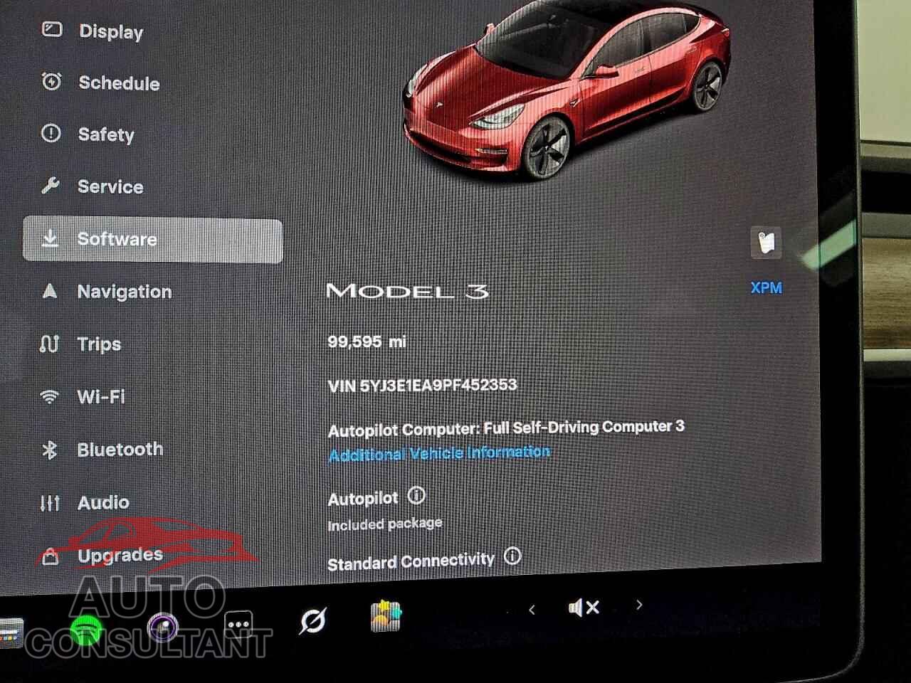 TESLA MODEL 3 2023 - 5YJ3E1EA9PF452353