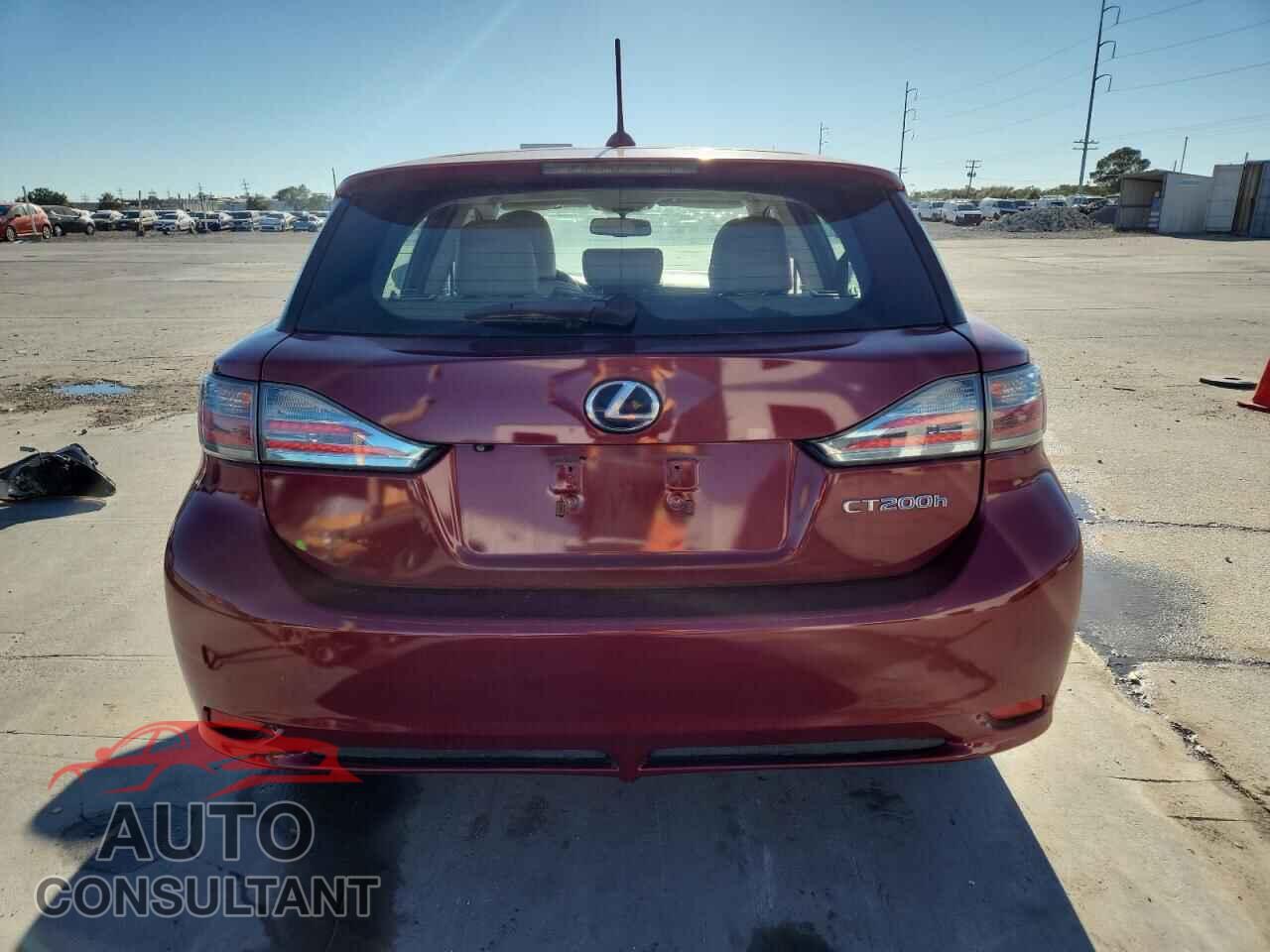 LEXUS CT 200 2011 - JTHKD5BH7B2004453