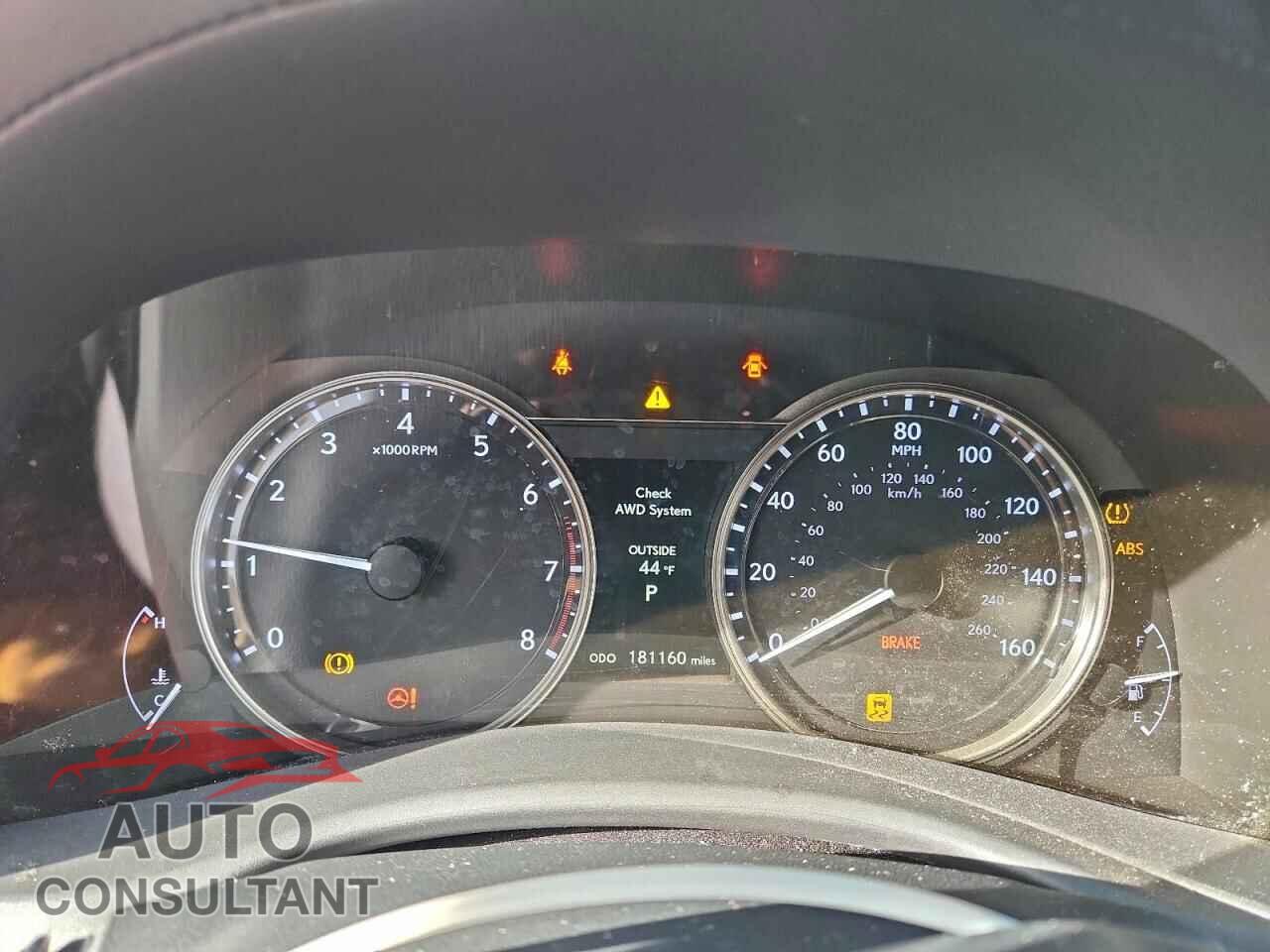 LEXUS GS350 2013 - JTHCE1BL8D5002968