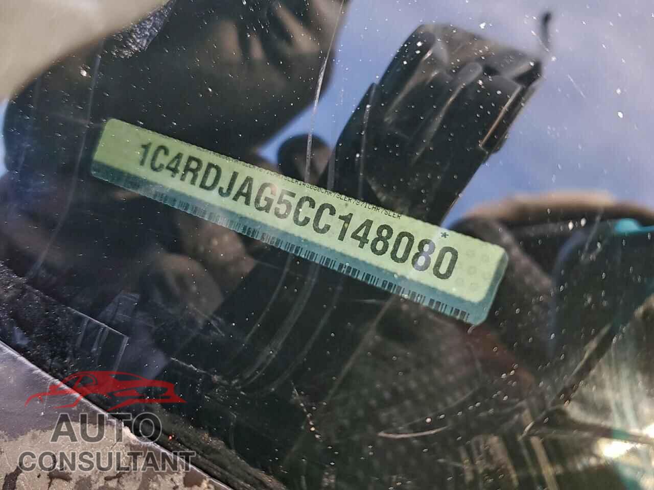 DODGE DURANGO 2012 - 1C4RDJAG5CC148080