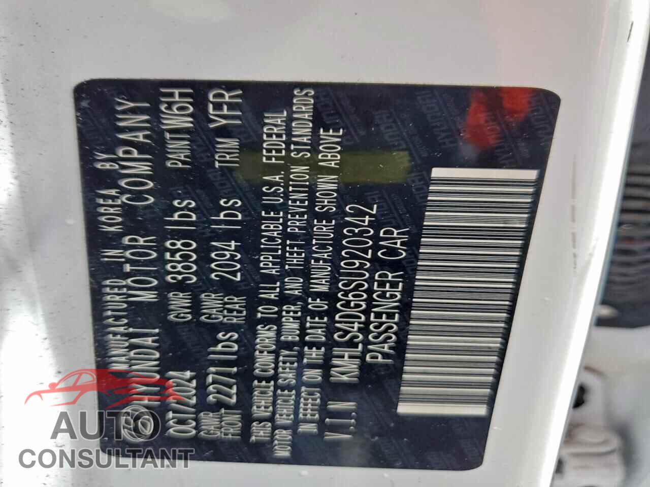 HYUNDAI ELANTRA 2025 - KMHLS4DG6SU920342