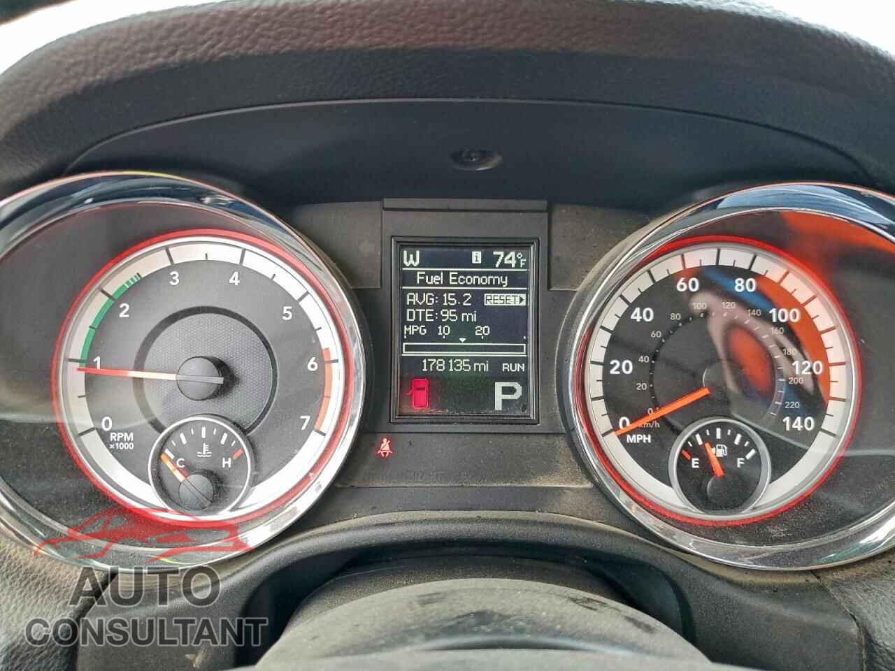 DODGE DURANGO 2012 - 1C4SDHET9CC181813