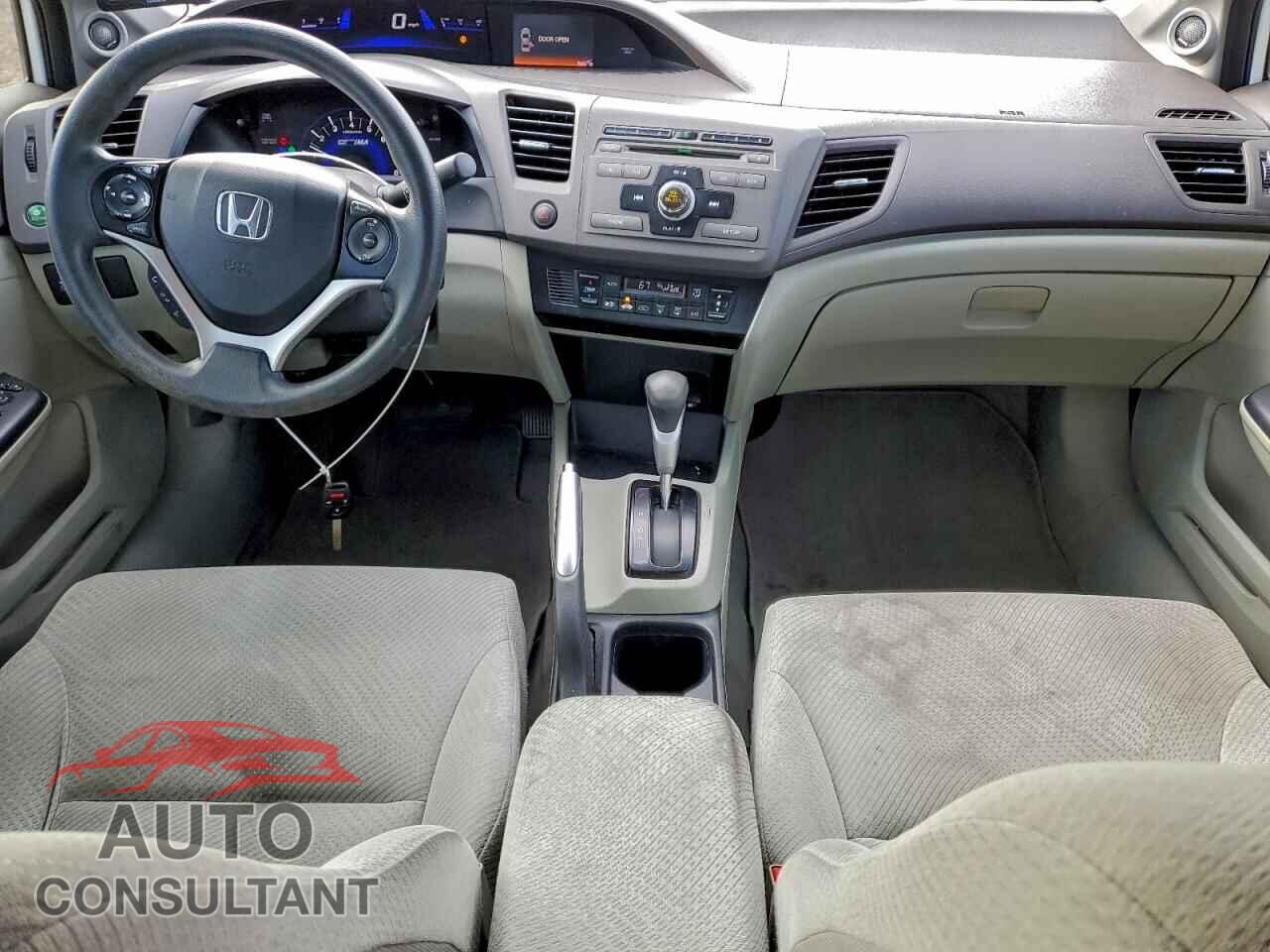 HONDA CIVIC 2012 - JHMFB4F22CS003204