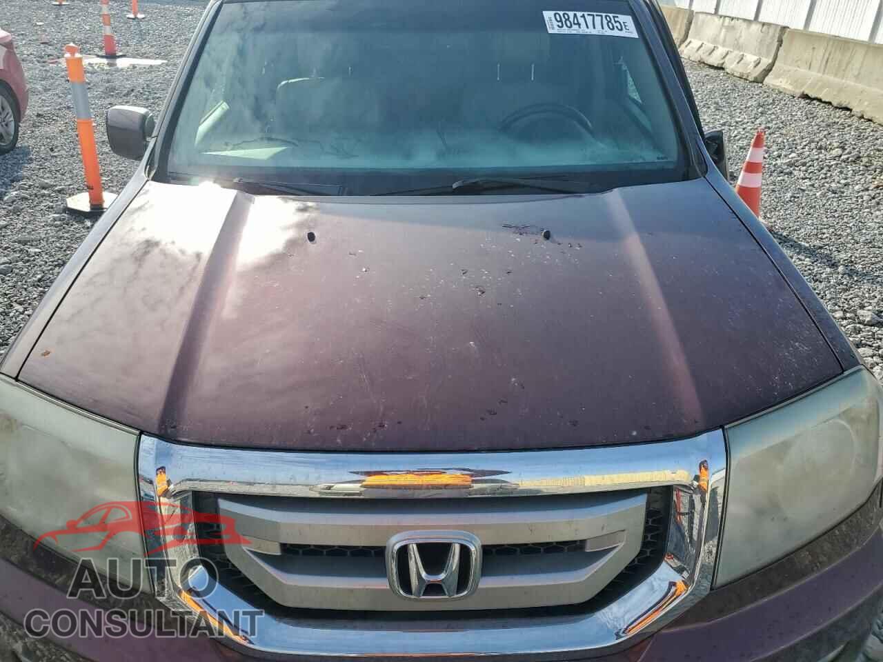 HONDA PILOT 2011 - 5FNYF3H78BB044045