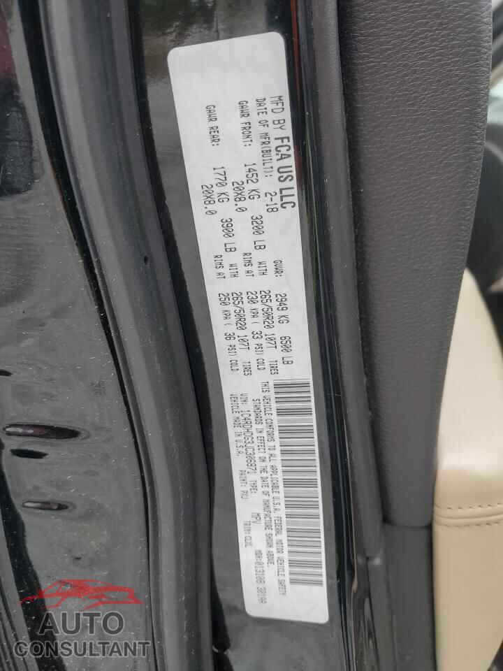 DODGE DURANGO 2018 - 1C4RDHDG3JC306871