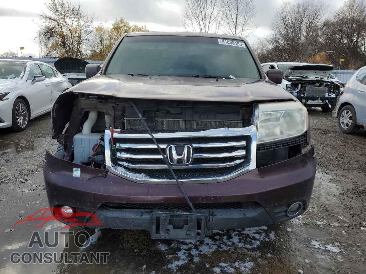 HONDA PILOT 2012 - 5FNYF4H52CB503978