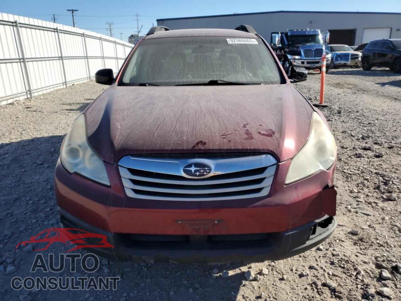 SUBARU OUTBACK 2011 - 4S4BRCAC3B3426691