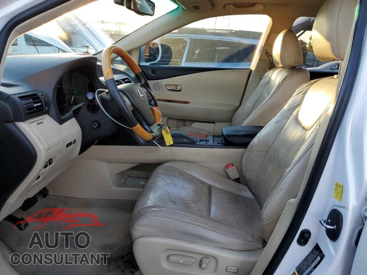 LEXUS RX350 2011 - 2T2ZK1BA7BC041744