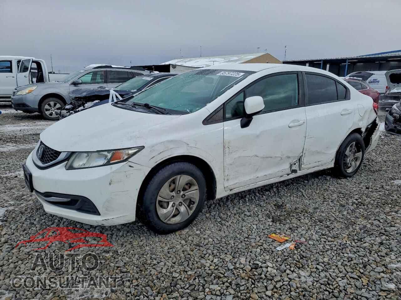 HONDA CIVIC 2013 - 19XFB2F59DE291503