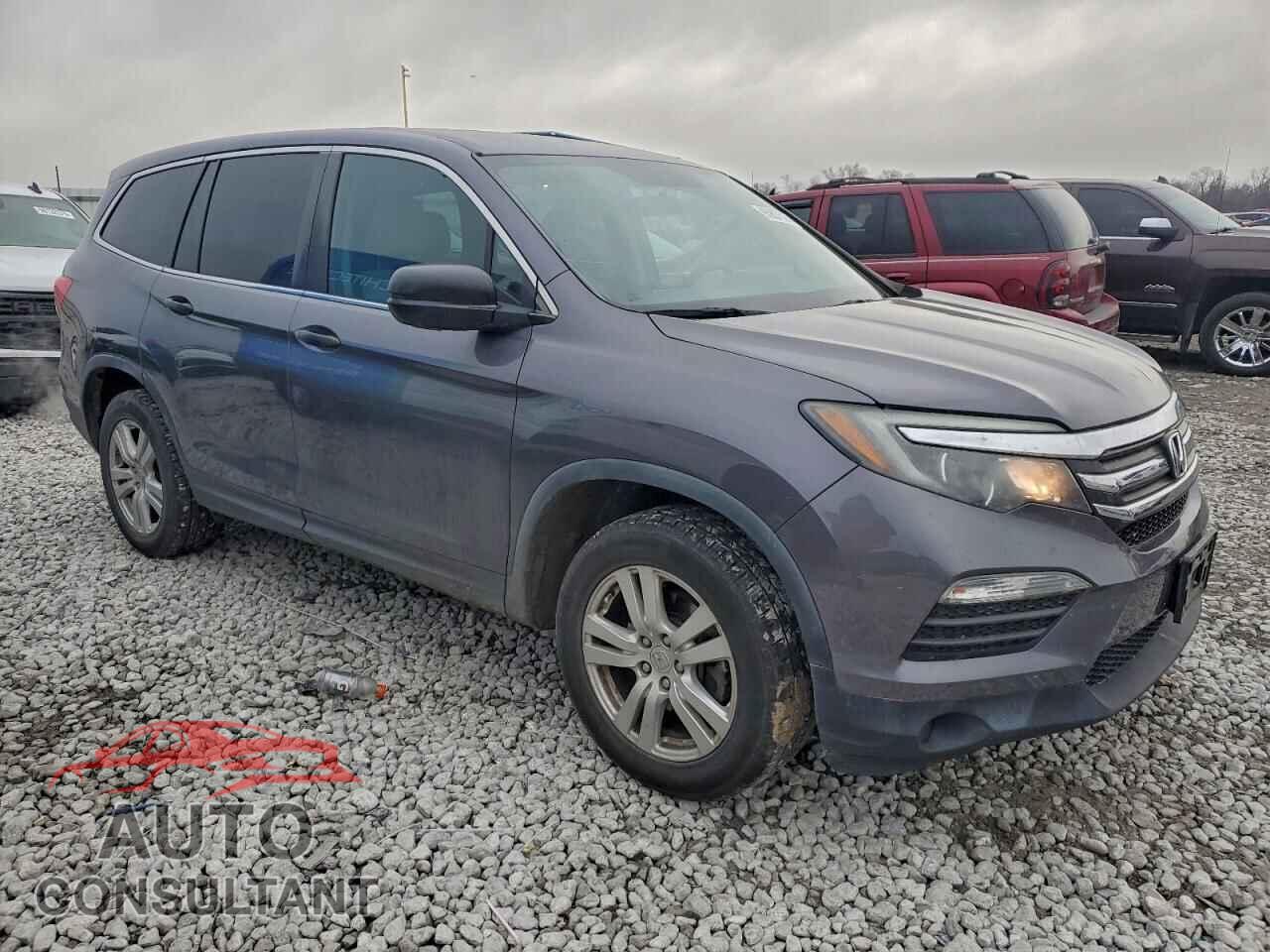 HONDA PILOT 2017 - 5FNYF6H16HB049587