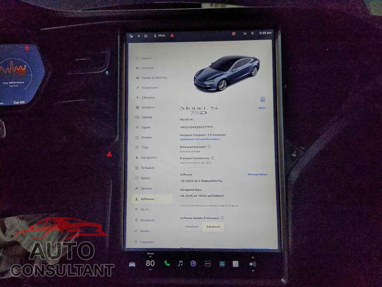 TESLA MODEL S 2018 - 5YJSA1E25JF277073