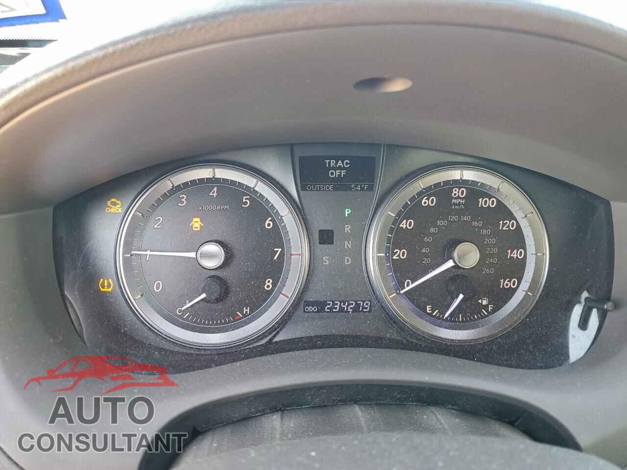LEXUS ES350 2012 - JTHBK1EG3C2497728