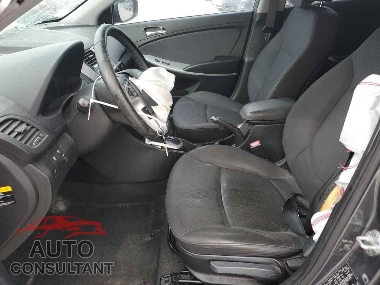 HYUNDAI ACCENT 2013 - KMHCU5AE7DU064510