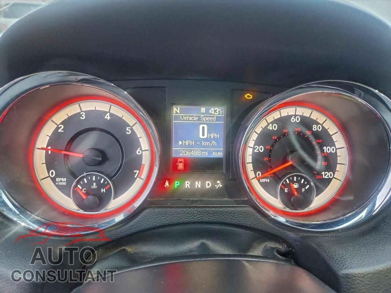 DODGE CARAVAN 2016 - 2C4RDGEG6GR265208