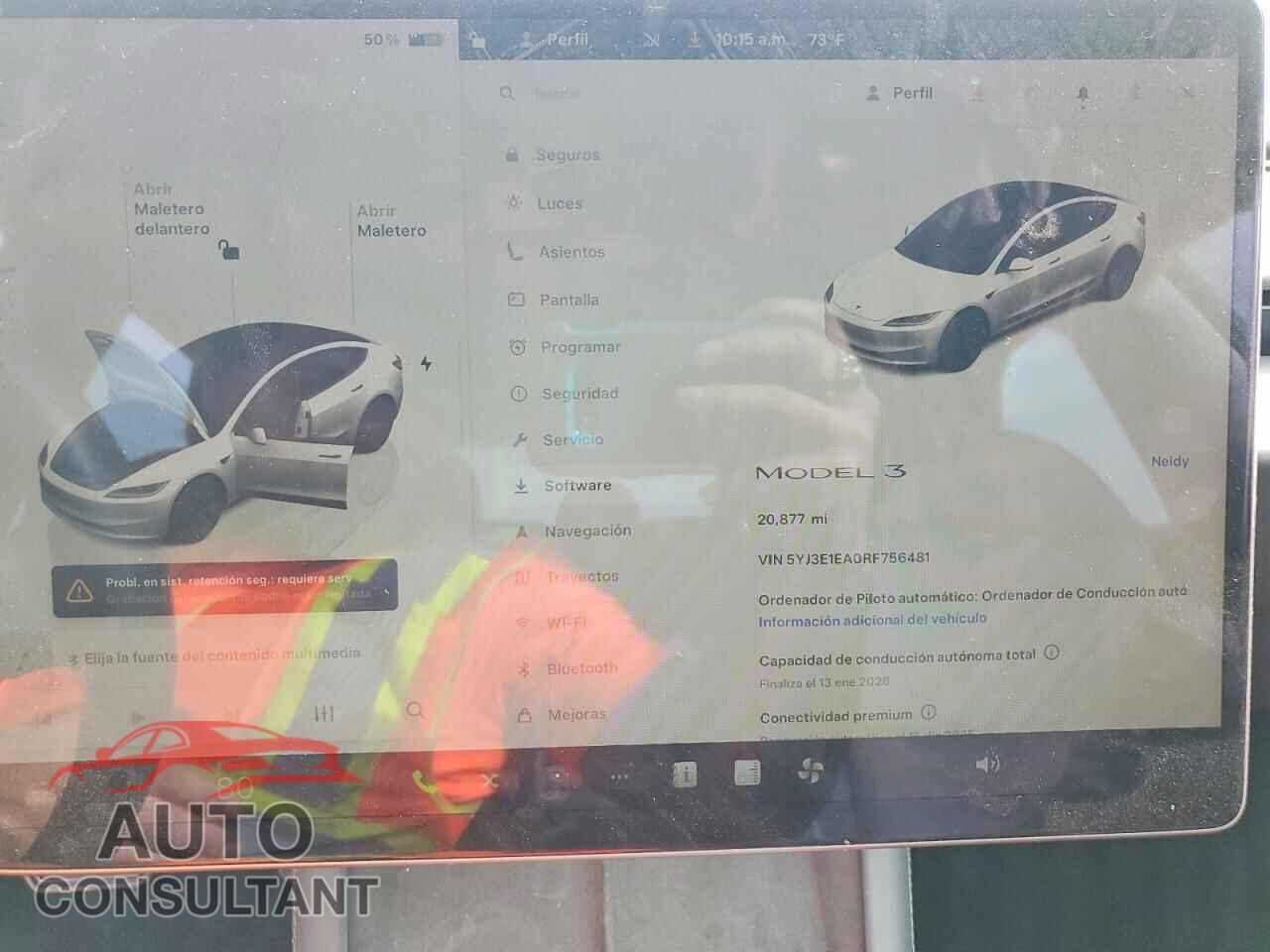 TESLA MODEL 3 2024 - 5YJ3E1EA0RF756481