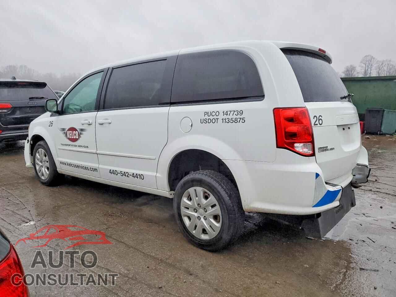 DODGE CARAVAN 2016 - 2C4RDGBG5GR320462