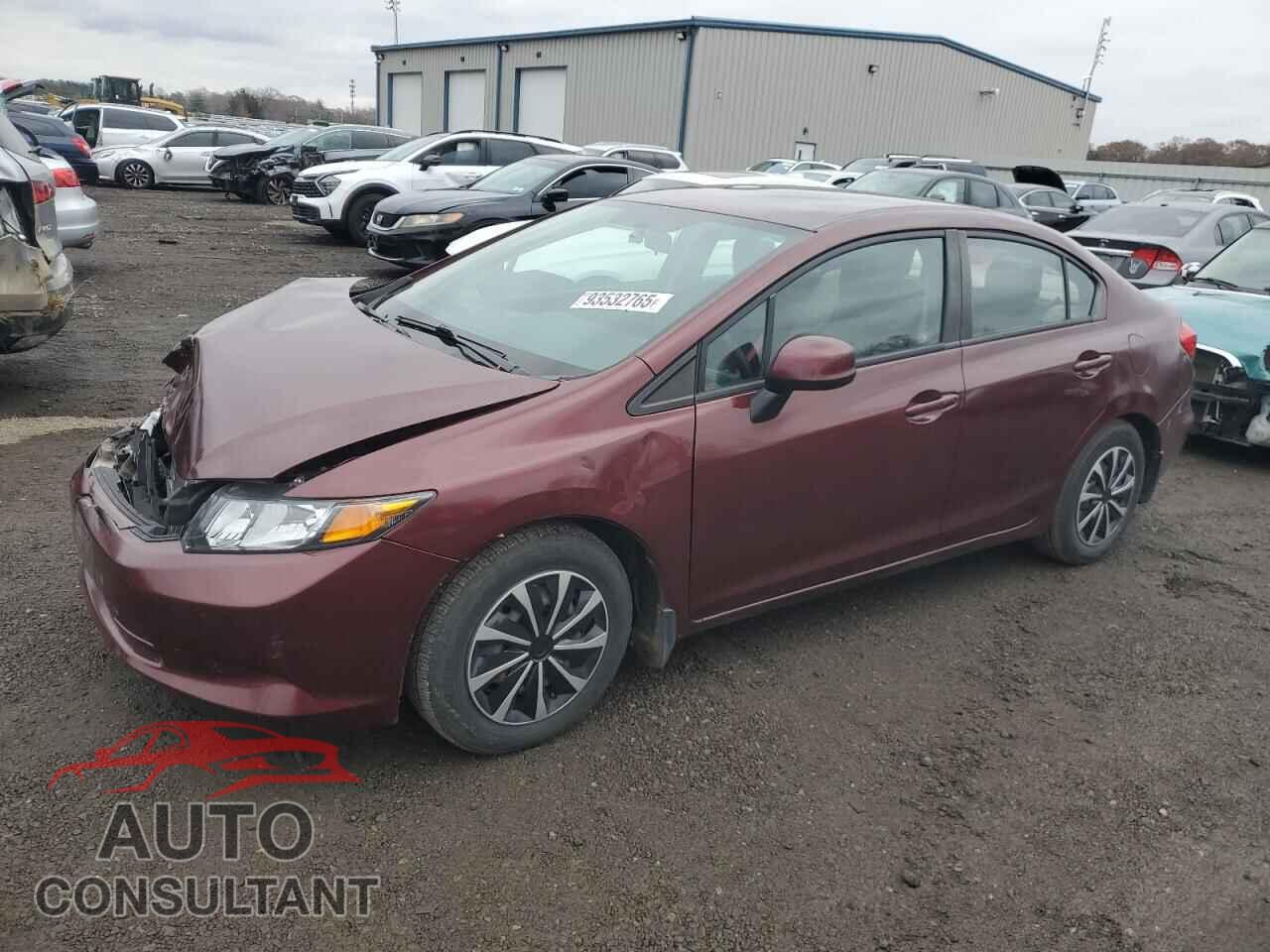 HONDA CIVIC 2012 - 19XFB2F58CE049414