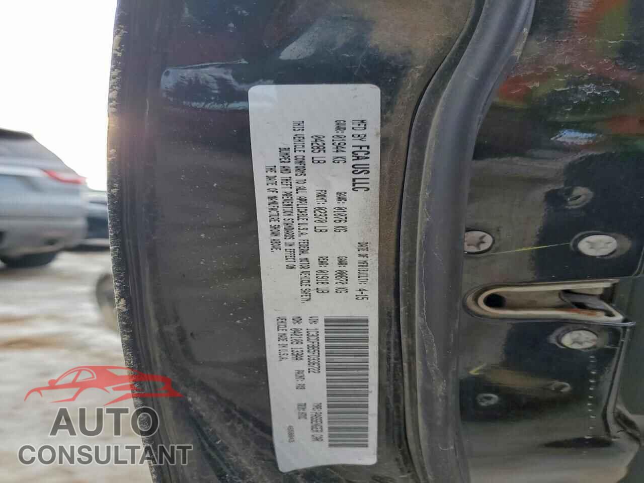 DODGE DART 2015 - 1C3CDFBB5FD336722