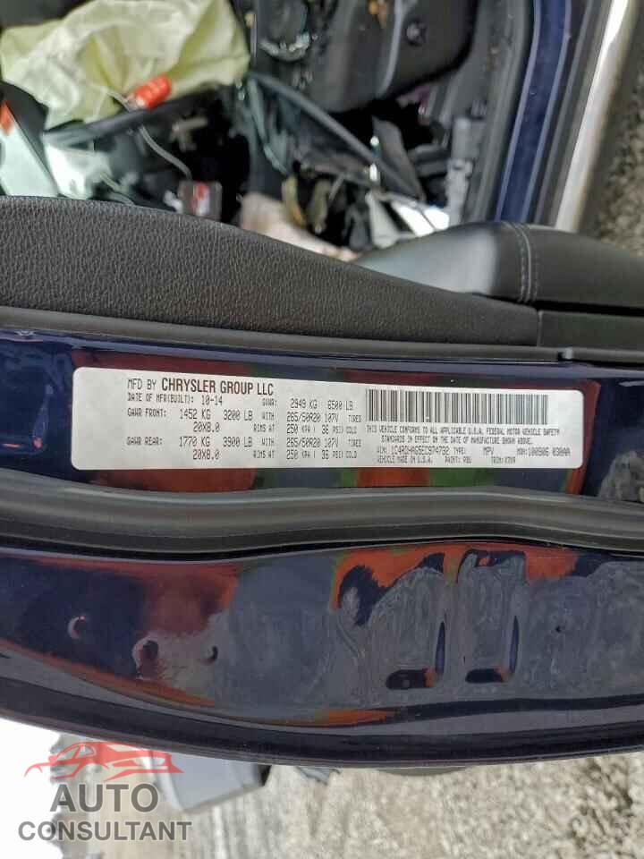 DODGE DURANGO 2014 - 1C4RDHAG5EC974732
