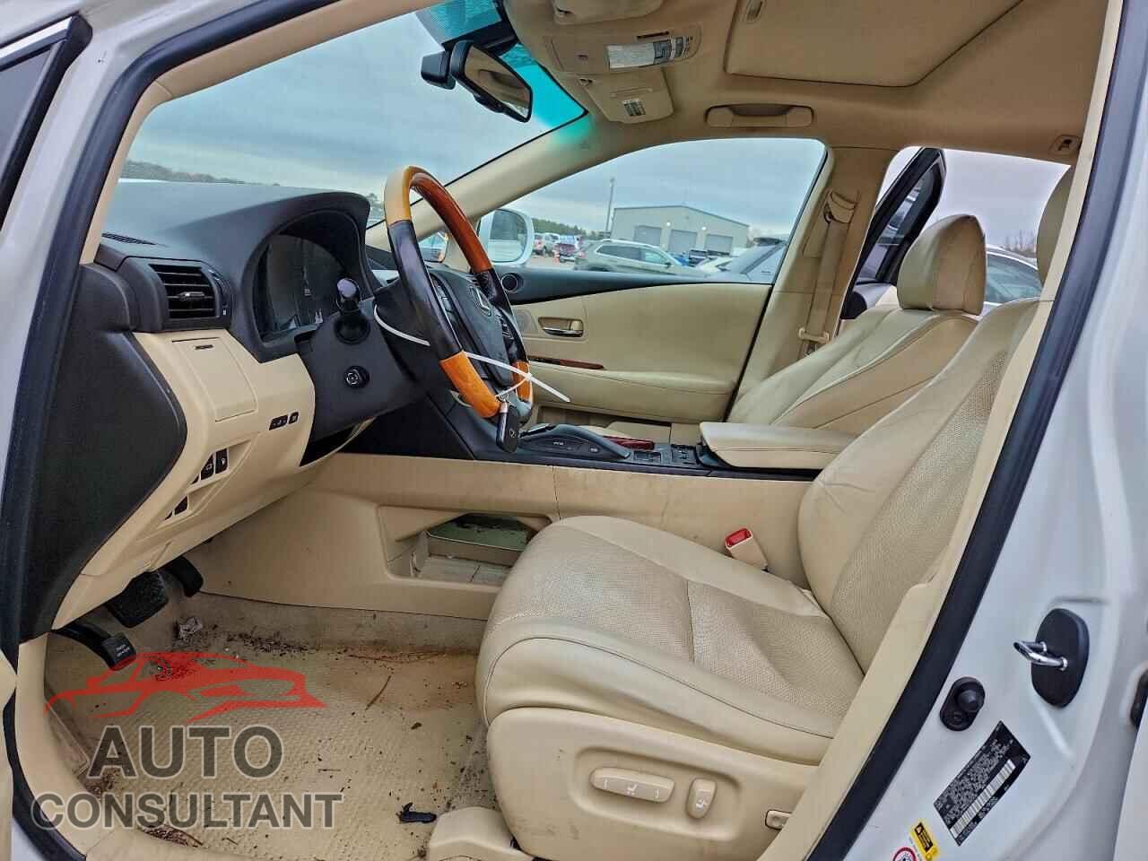 LEXUS RX350 2012 - 2T2ZK1BA9CC065450