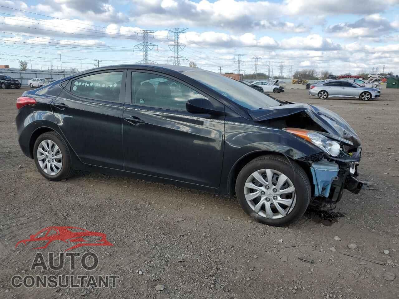 HYUNDAI ELANTRA 2012 - 5NPDH4AE0CH118746