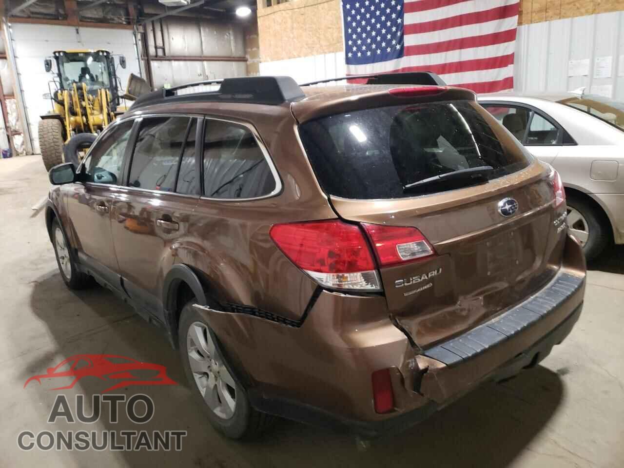SUBARU OUTBACK 2011 - 4S4BRBGC1B3392946
