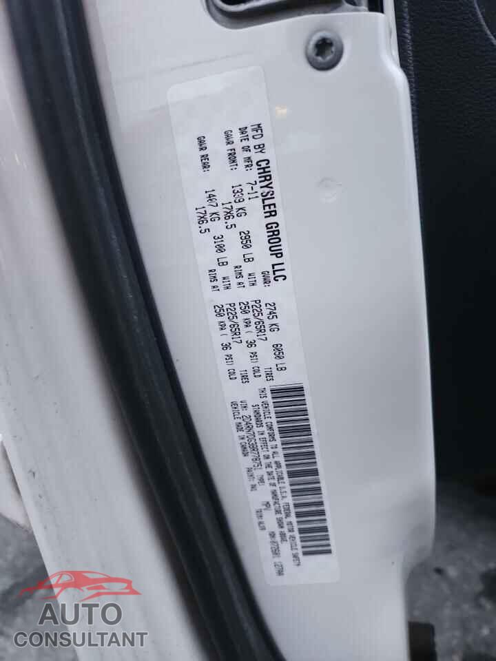 DODGE CARAVAN 2011 - 2D4RN7DG3BR778751