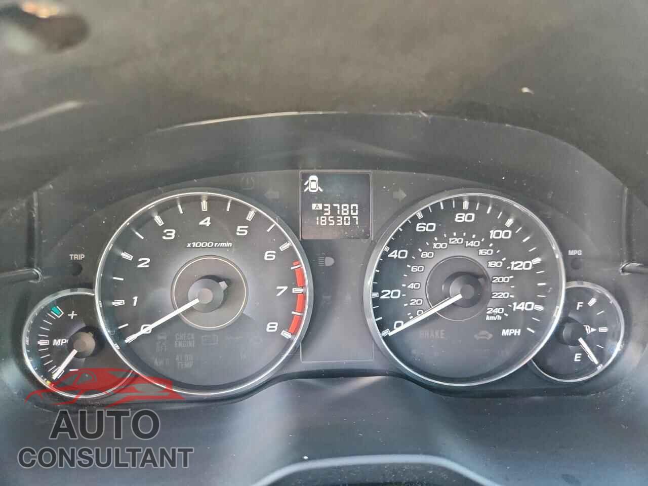 SUBARU OUTBACK 2012 - 4S4BRCCC8C3228302