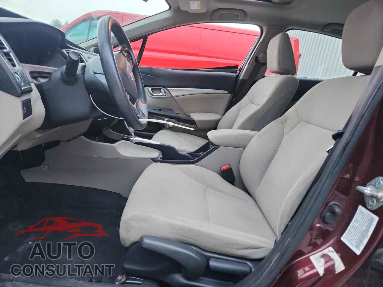 HONDA CIVIC 2013 - 19XFB2F80DE062542