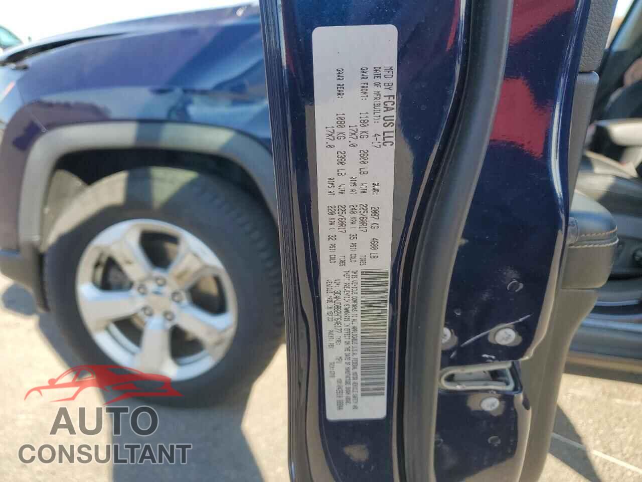 JEEP COMPASS 2017 - 3C4NJDBB2HT646177