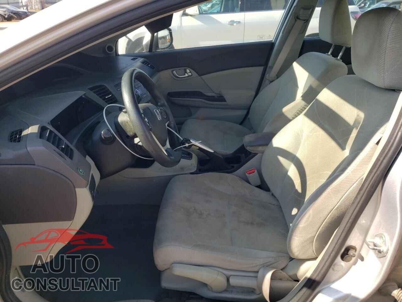HONDA CIVIC 2012 - 19XFB2F85CE009723