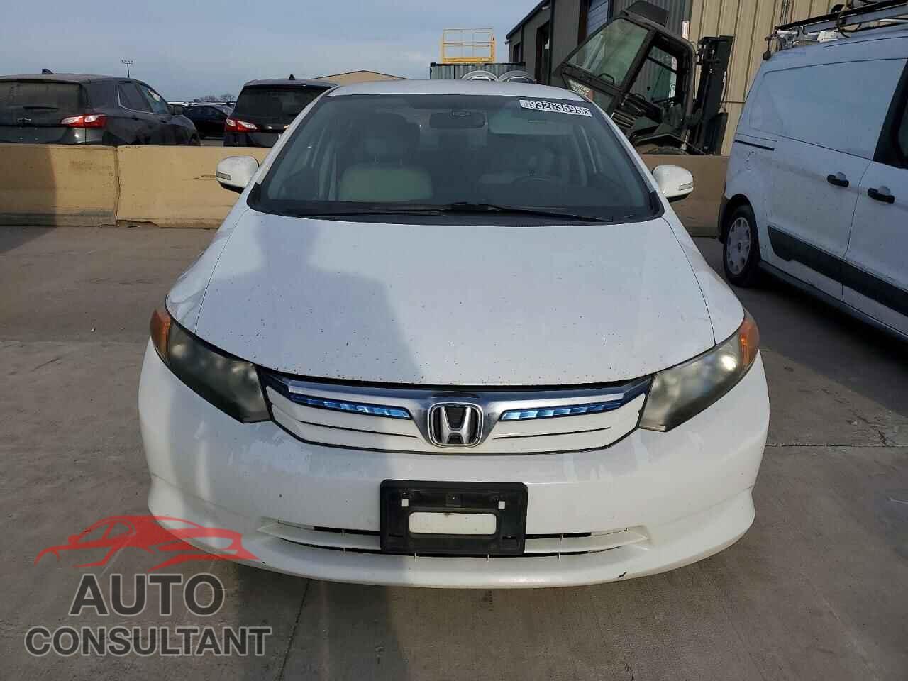 HONDA CIVIC 2012 - JHMFB4F26CS000841