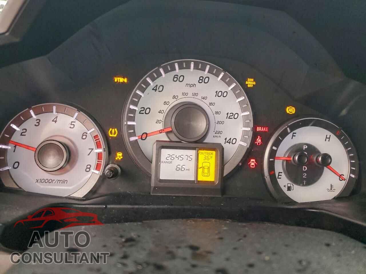 HONDA PILOT 2012 - 5FNYF4H49CB036307