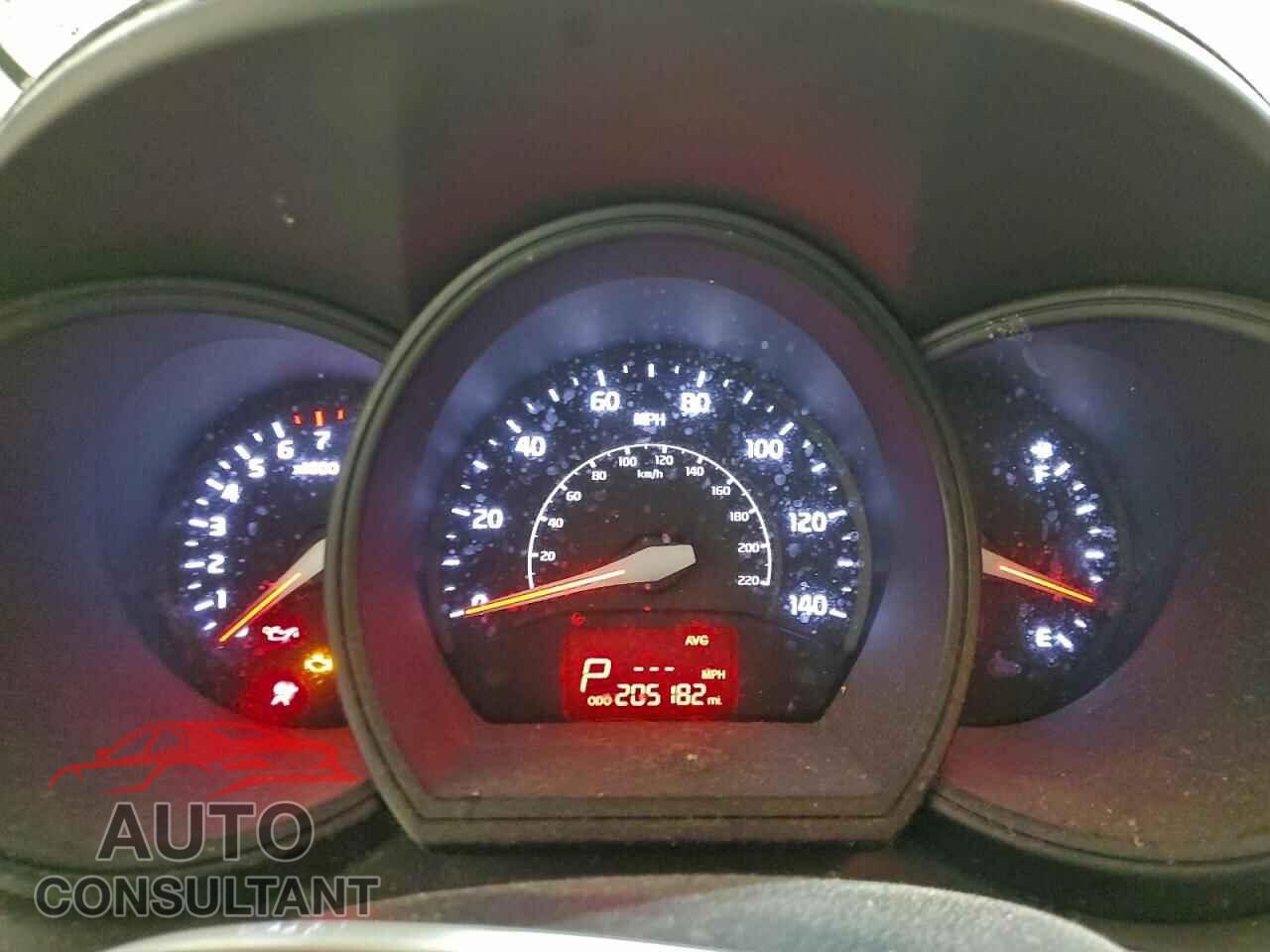 KIA RIO 2013 - KNADN5A37D6176181