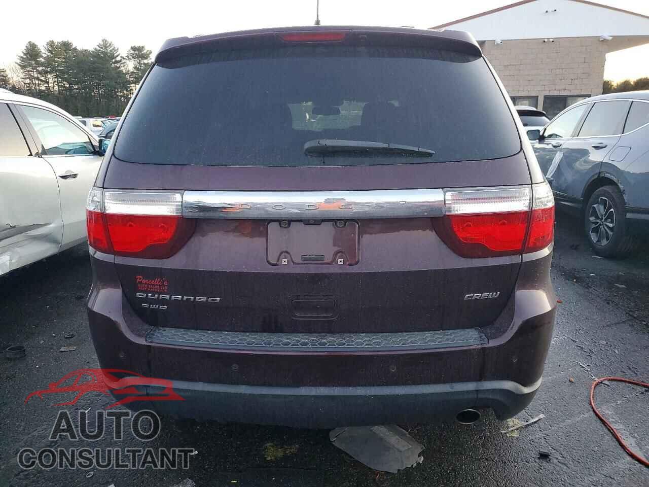 DODGE DURANGO 2012 - 1C4RDJDG7CC144835