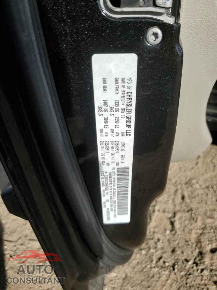 DODGE CARAVAN 2012 - 2C4RDGCG1CR374236