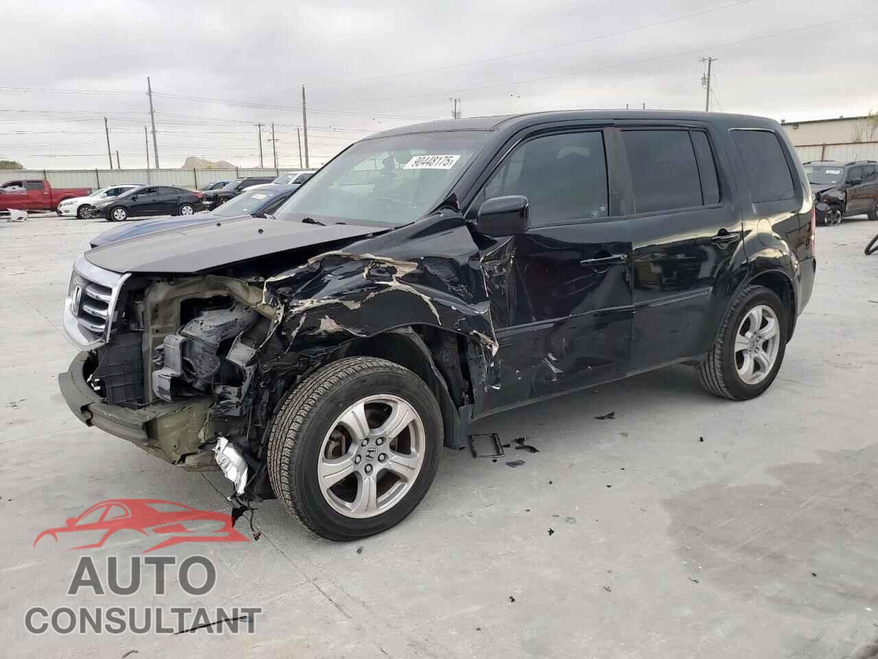 HONDA PILOT 2012 - 5FNYF3H51CB043237