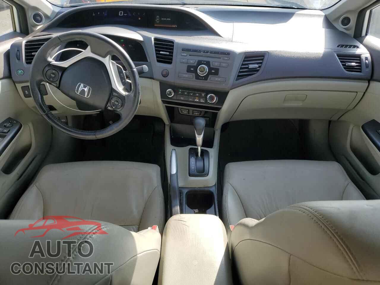 HONDA CIVIC 2012 - 19XFB2F90CE366302